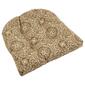 Jordan Manufacturing Medallion Wicker Chair Cushion - Beige - image 1