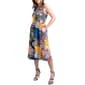 Womens 24/7 Comfort Apparel Paisley Sleeveless A-Line Midi Dress - image 3