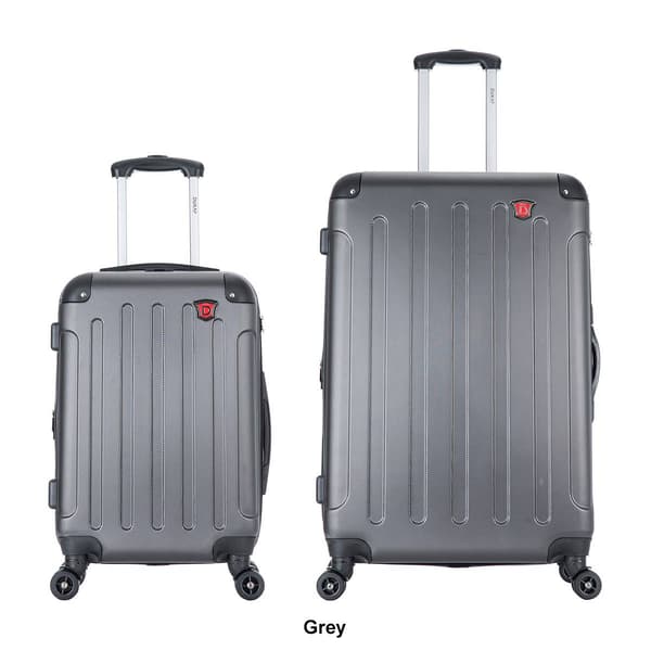 DUKAP Intely Smart Hardside 2pc. Luggage Set w/ USB & Scale