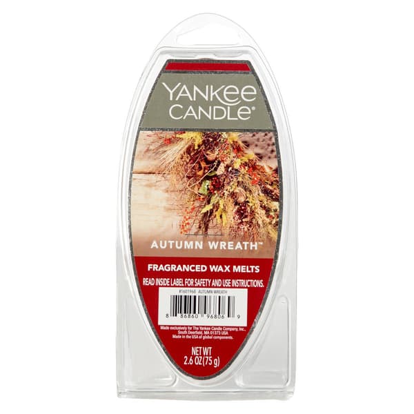 Yankee Candle&#40;R&#41; 2.6oz. Autumn Wreath Wax Melts - image 