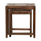 9th & Pike&#174; Nesting Dark Mango Wood Side Tables - Set Of 2 - image 7