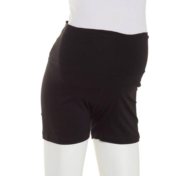 Womens Times Two Lycra&#40;R&#41; Maternity Short Shorts - image 