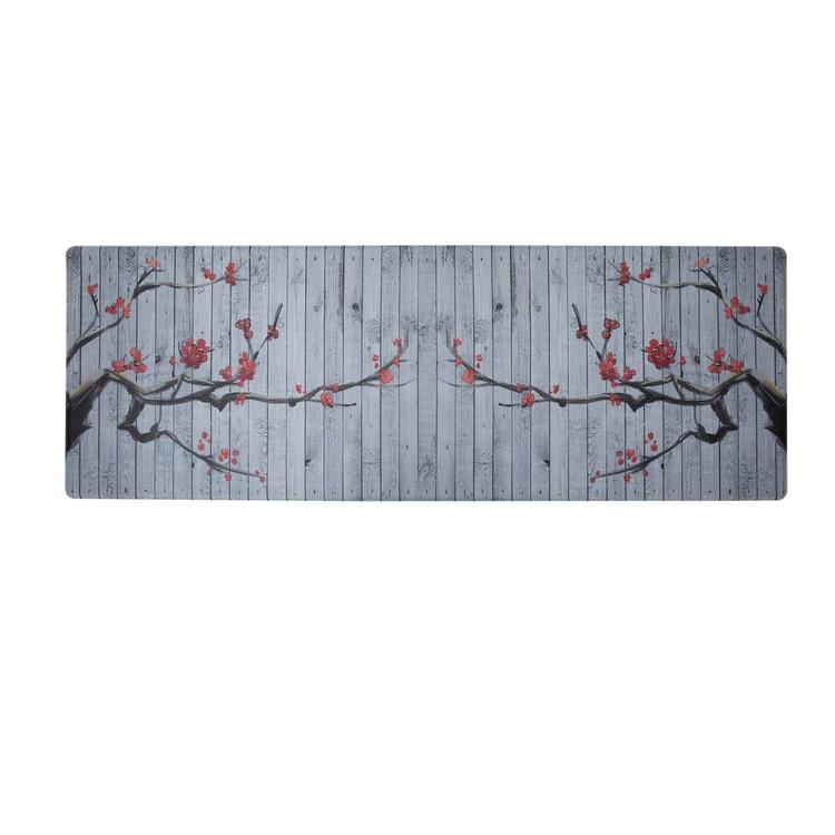 J&V Textiles Cloud Comfort Blossoms Anti-Fatigue Kitchen Mat