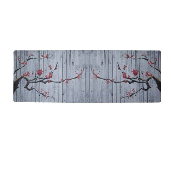 J&V Textiles Cloud Comfort Blossoms Anti-Fatigue Kitchen Mat - image 