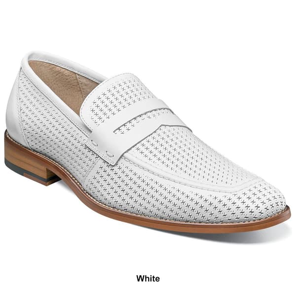 Mens Stacy Adams Belfair Slip on Moc Toe Loafers