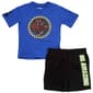 Boys (4-7) Marvel Spider-Man Lenticular Tee & Shorts Set - Navy - image 1