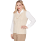 Womens Alfred Dunner Urban Legend Pointelle Texture Two In One S - image 3