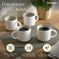 Sango Anderson Reactive Cream 16.5oz. Coffee Mugs - Set of 4 - image 6