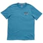 Mens Chaps Dog Short Sleeve Tee - Adriatic Blue - image 2