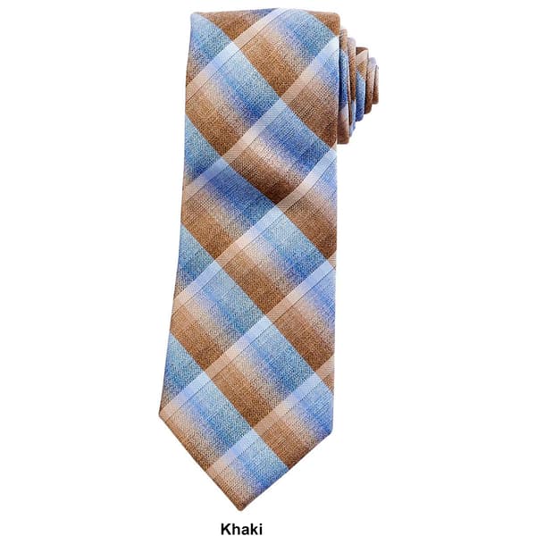 Mens John Henry Skipsea Plaid Tie