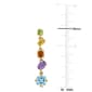 Sophia B 4 1/2ctw. Multi-Gemstone Drop Earrings - image 2