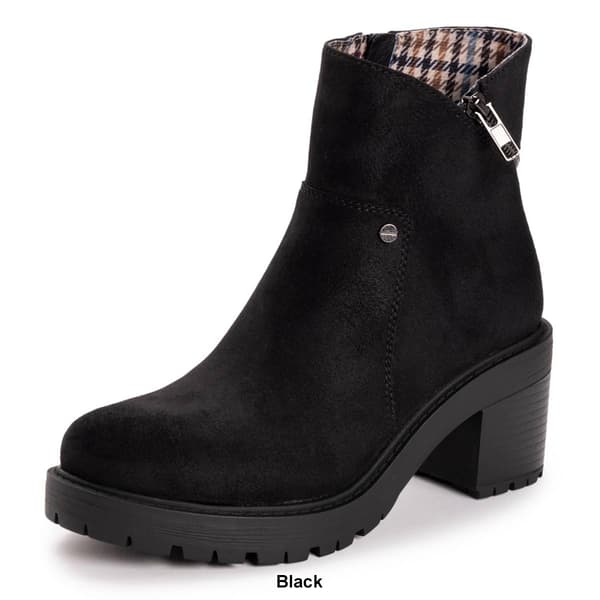 Womens MUK LUKS&#174; Lucy Lucia Memory Foam Ankle Boots