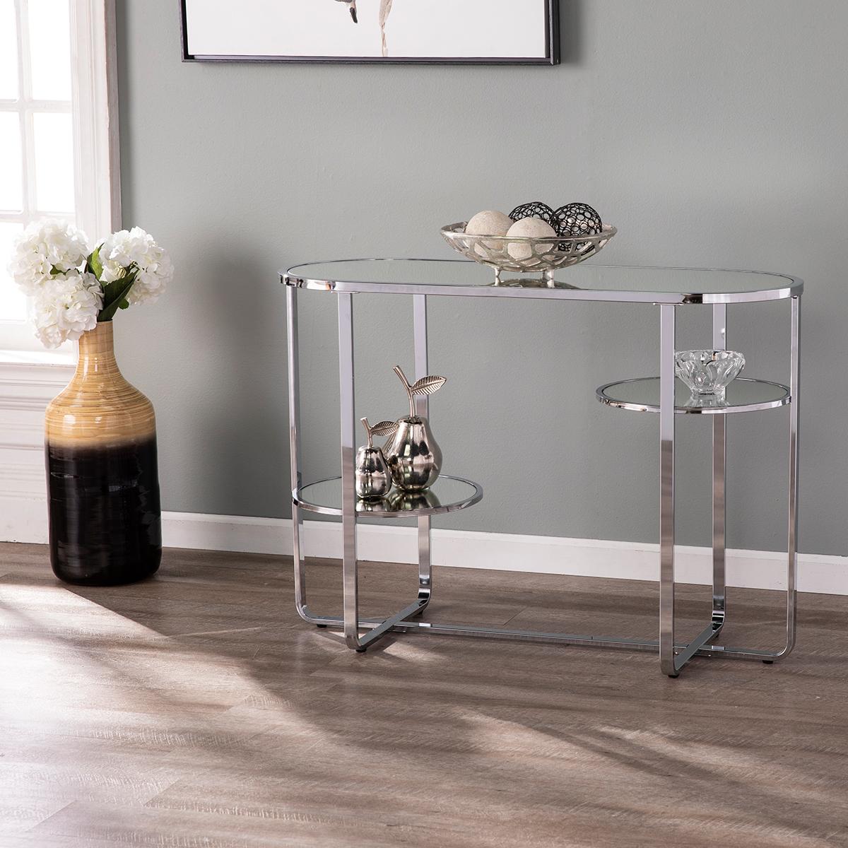 Southern Enterprises Maxina Console Storage Table