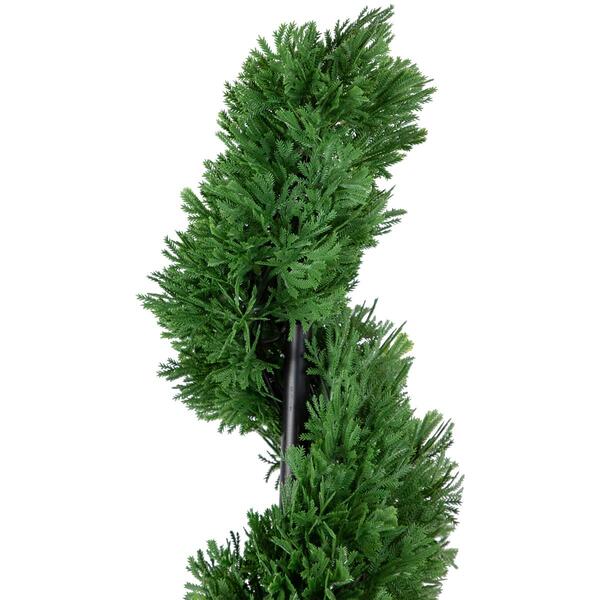 Northlight Seasonal 4ft. Artificial Cedar Spiral Topiary Tree