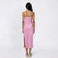 Juniors Madden Girl Mesh Flower Tube Midi Slit Dress - image 3