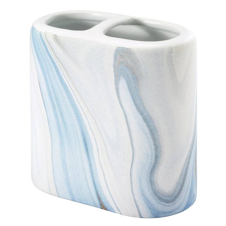 Avanti Waves Blue Toothbrush Holder