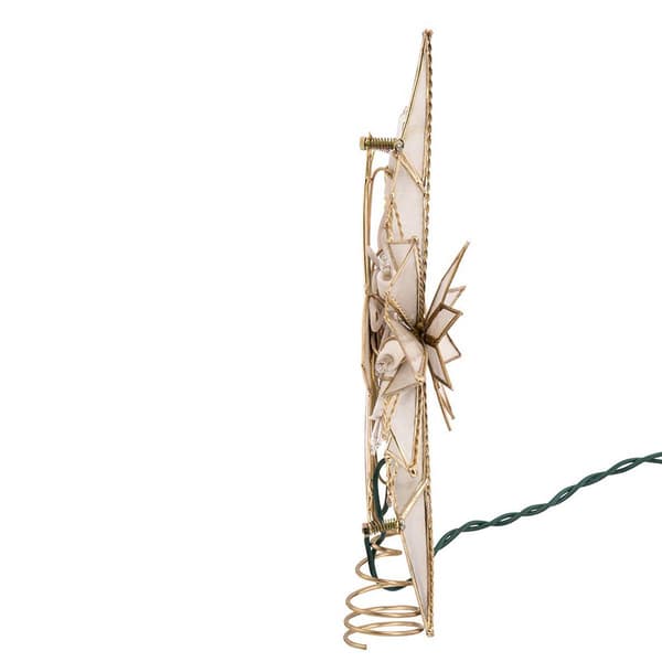 Kurt Adler 10-Light Multi-Pointed Bethlehem Star Treetop