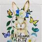 Northlight Seasonal Bunny and Butterflies Easter Garden Flag - image 4