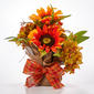 Sunflower Pumpkin Pot - image 1