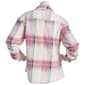 Plus Size French Laundry Plaid Button Front Sherpa Jacket-Vanilla - image 2