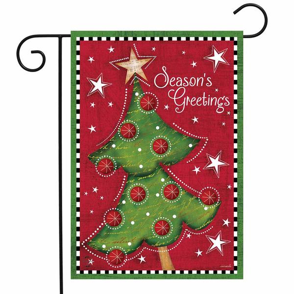 Briarwood Lane Christmas Tree Garden Flag