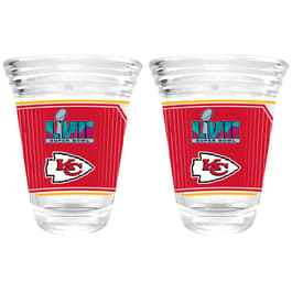 Baltimore Ravens 2pc Rocks Glass Set