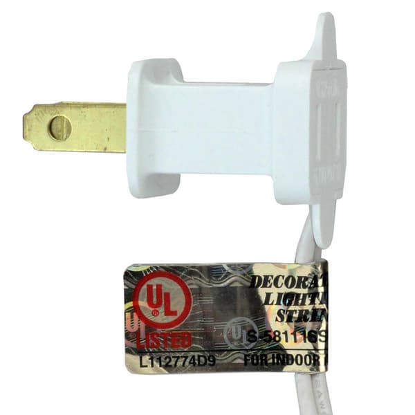 HUB 35ct. Warm White LED Wide Angle Christmas Lights