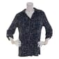 Womens Notations Long Sleeve Abstract Equipment Top - image 1