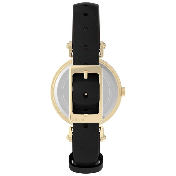 Womens Timex&#174; Gold-Tone Black to Brown Strap Watch - TW2W96400JT