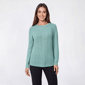 Petite Napa Valley Long Sleeve Cable Knit Front Sweater - image 8