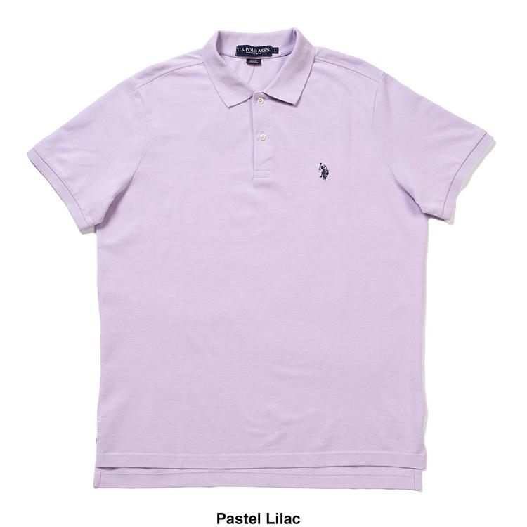 Mens U.S. Polo Assn.® Short Sleeve Pique Polo