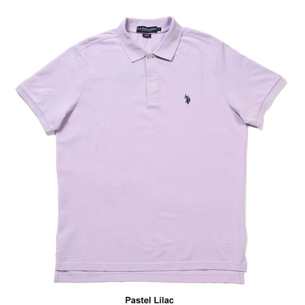 Mens U.S. Polo Assn.® Short Sleeve Pique Polo