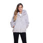 Womens Gallery Full Zip Faux Fur Walker - image 1