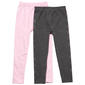 Girls (4-6x) Star Ride(R) 2pk. Star Bling/Solid Leggings - image 1
