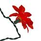 Kurt Adler 20-Light Red Poinsettia Light Set - image 4