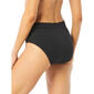 Womens Beach House Pique Letty Crossover Bikini Swim Bottoms - image 2