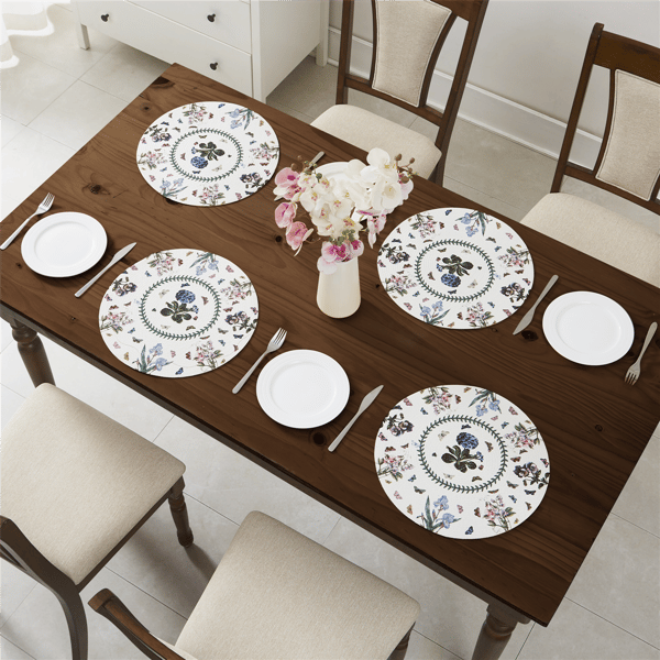 Portmeirion Botanic Garden Woven Braided Placemats - Set of 4