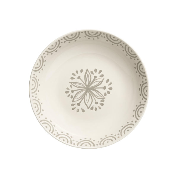Sango Siterra Glazed Garden Speckled Floral Pasta Bowls -Set of 4