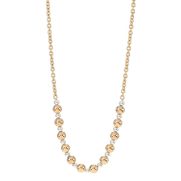 Design Collection Two-Tone Beaded Necklace