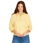 Womens CITY BLUES 3/4 Sleeve Polo Sweater - image 1