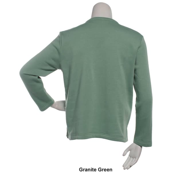 Womens Hasting & Smith Long Sleeve Fleece Zip Cardigan