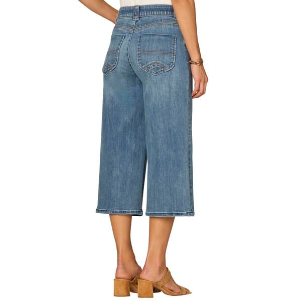 Petite Democracy “Ab”solution® Hi Rise Relaxed Denim Capris