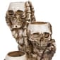 Northlight Seasonal 12in. Triple Skulls Halloween Candle Holder - image 6