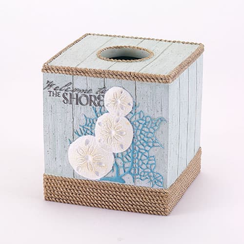 Avanti Beachcomber Tissue Box Cover - image 