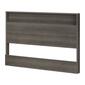 South Shore Gravity Gray Maple Full/Queen Headboard w/Shelf - image 1
