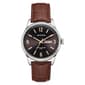 Mens Armitron Silver-Tone Dress Quartz Watch - 20-5048BKSVBN - image 1