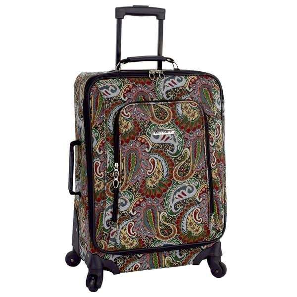 Leisure Woodbridge 21in. Paisley Carry On Luggage - Boscov's