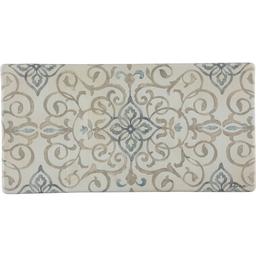 J&V Textiles Cloud Comfort Anti-Fatigue Medallion Kitchen Mat