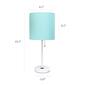 LimeLights White Stick Lamp w/Charging Outlet & Shade - Set of 2 - image 4