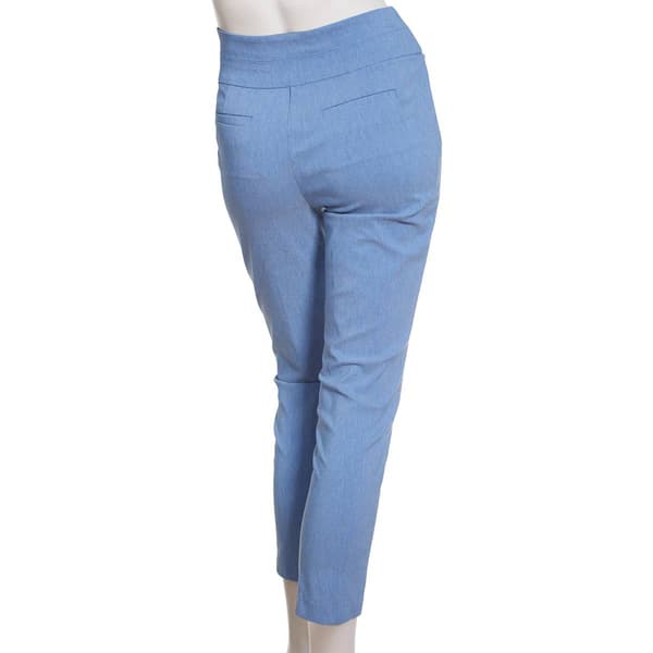 Juniors Leighton Pattern Ankle Grommet Casual Pants